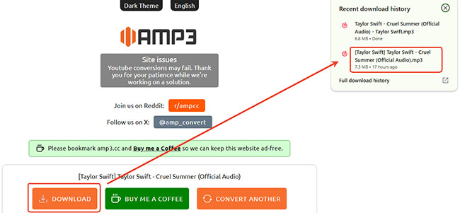 amp3 download youtube to mp3 site