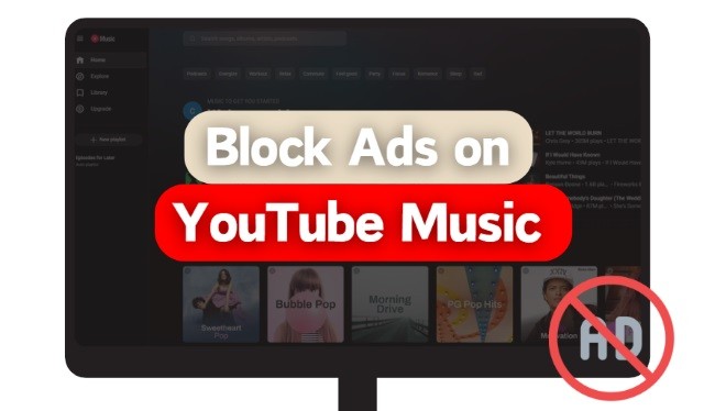bloquer les pubs sur YouTube Music