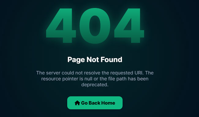 greencovert 404 error