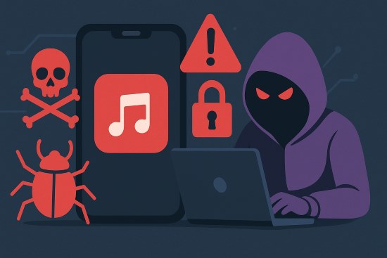 la menace de malware liée à l'apk moddé de deezer