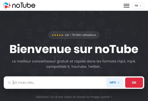convertir youtube music en usb avec notube