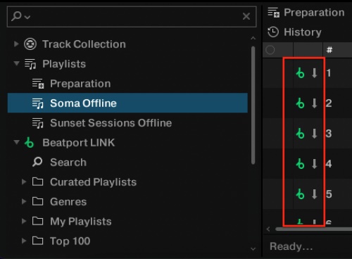 Beatport Offline Locker