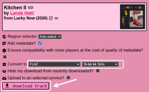 deezer vers flac via lucida